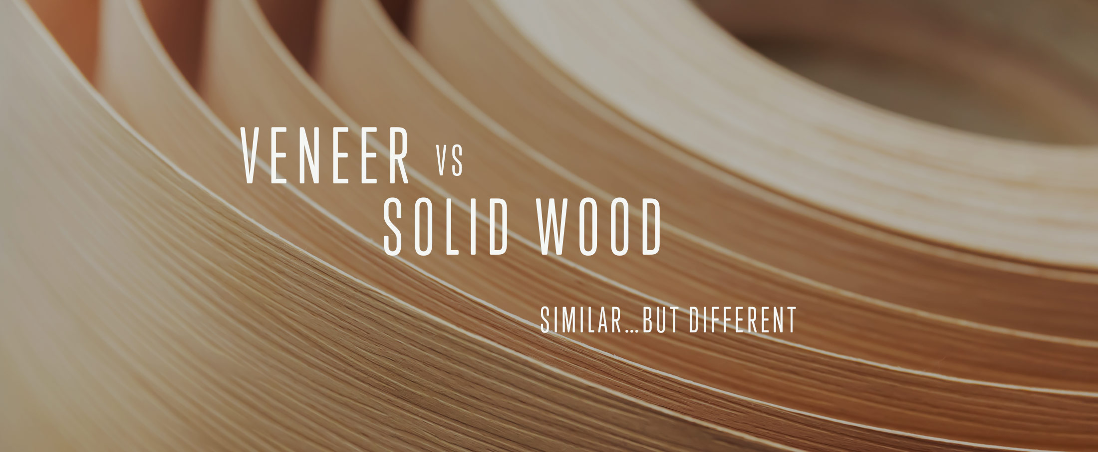 Veneer vs Solid wood